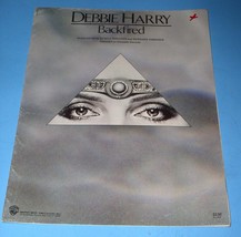 Debbie Harry Blondie Sheet Music Vintage 1981 Backfired - £15.21 GBP
