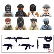 Modern Villain Gangster Figures Bazooka Building Block Toy for Kids E-1Set - £17.37 GBP