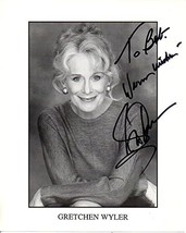 Gretchen Wyler (d. 2007) Signed Autographed "To Bob" Glossy 8x10 Photo - COA Mat - $39.99
