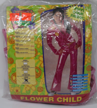 Girls Feelin&#39; Groovy Flower Child HIPPY Halloween Costume Size Large - $29.67