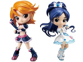 Two is Precure Q Posket cureblack + curewhite Pearl Color ver. 2 types of settok - £32.46 GBP