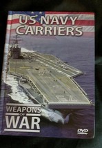 U.S. Navy Carriers Weapons Of War DVD Book Style Case - $94.04 MXN