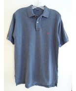 Ralph Lauren Mens Polo Shirt Size S Slate Blue Heather Pony Logo Shirt $... - £11.53 GBP