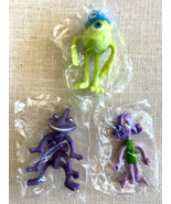 Monsters Inc Celia  Randall &amp; Mike Wazowski 4&quot; Bendable PVC Figure Disne... - $36.44 CAD