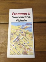 2005 Frommers Vancouver And Victoria Map Brochure - £13.61 GBP