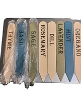 71/2&quot; x 1&quot; Metal Plant/Herb Labels Nursery Stake  (8) - $276.80 MXN