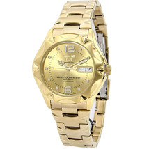 Seiko Men&#39;s 5 Sports Gold Dial Watch - SNZ460J1 - £151.11 GBP