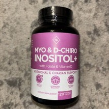 Optify Inositol Myo-Inositol &amp; D-Chiro Inositol With Folate 120 Veggie 3/31/27 - $32.99