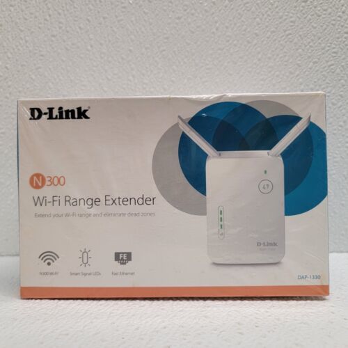D-Link DAP-1330 N300 Wi-Fi Range Extender - NEW In Box
