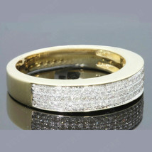 Bague de fiançailles pour homme avec diamants de 0,55 ct et finition en or... - £94.98 GBP