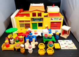 Fisher Price Vintage Little People Village #997 - Complete – Cleaned!  4... - £124.43 GBP