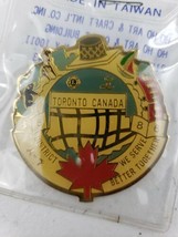 RARE Vintage 1985 - 1986 Toronto Canada District A-7 Maple Leaf Lions Club Pin - £11.93 GBP