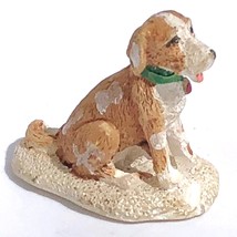 Lemax Christmas Village Figurine dog pet spots sitting dollhouse miniatu... - £6.96 GBP