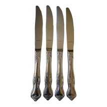 Lot of 4 Oneida Stainless Dinner Knives Azalea Pattern - £11.81 GBP