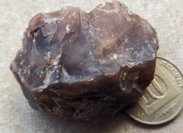 Natural MINERAL Rough Raw FLINT Ancient Stone Rock Modiin Israel #425 - £2.14 GBP