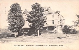 Northfield Seminary Ma ~ Weston Hall ~ Victorian Building~ One E Levering Pub... - £7.20 GBP