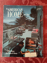 AMERICAN HOME magazine June 1954 Summer Projects Decorating Gardening - £11.34 GBP