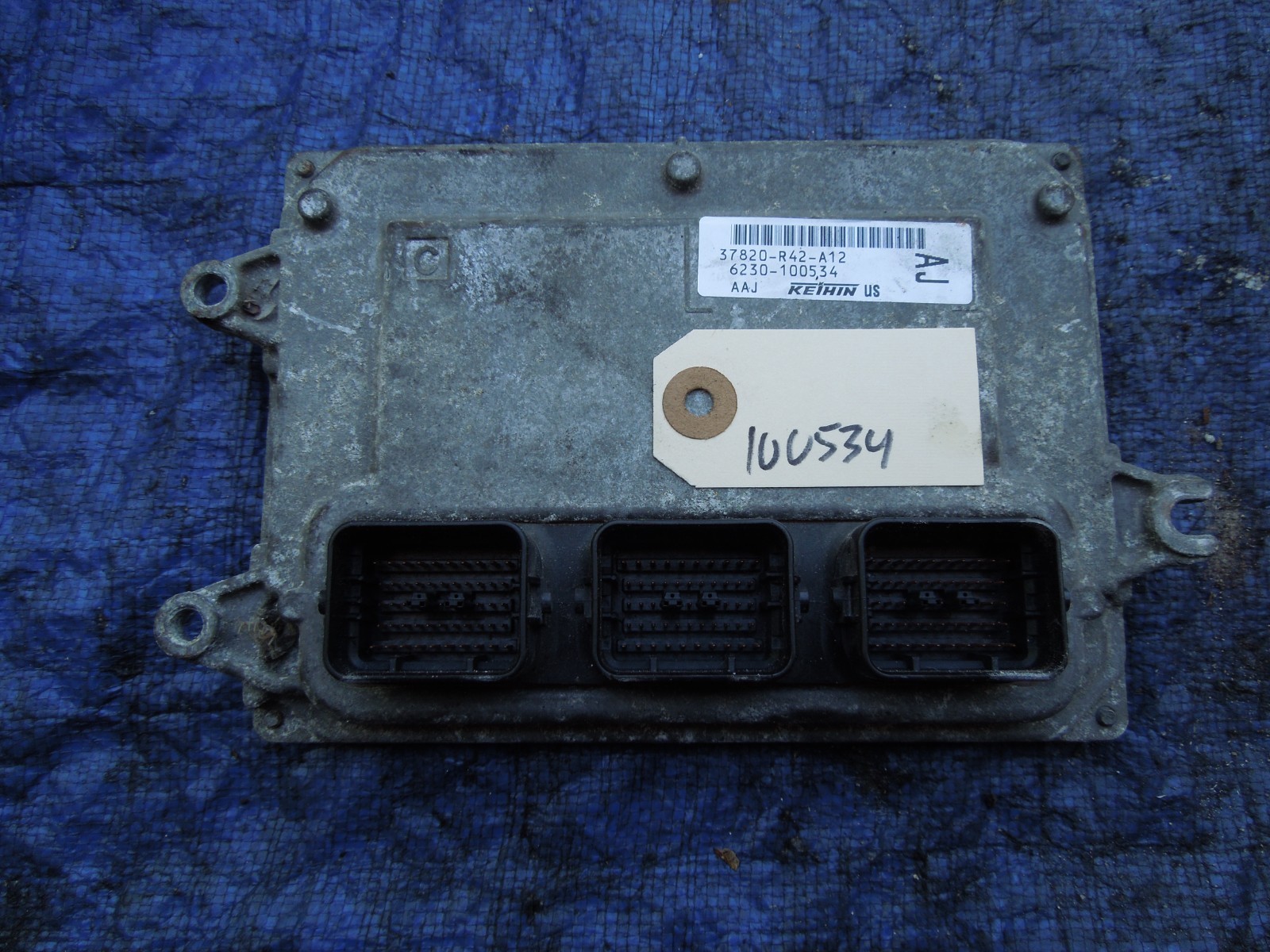 08-10 Honda Accord K24 manual transmission engine computer ECM 37820-R42-A12 ECU Item image 4