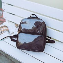 Cute Clear Transparent Women Backpa PVC Jelly Color Itabag Schoolbags Fashion It - £32.04 GBP