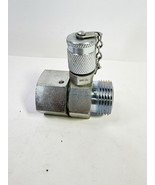 Hydraulic Inline Swivel Run Test Point Adapter ORFS 1-3/16-12UNF (3/4) M... - $57.75
