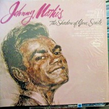 Johnny Mathis-The Shadow Of Your Smile-LP-1966-EX/EX - £9.89 GBP