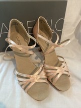 Capezio Rosa Ballroom Dance Shoes Sandals SD02S Women&#39;s 10 M Pink - £37.96 GBP