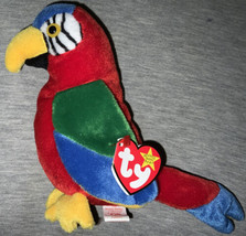 Jabber The Parrot, Beanie Baby (Ty, 1998) - $9.49