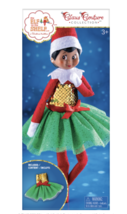 Elf on the Shelf Claus Couture &quot;Holly Days Dress&quot; Outfit, Clothing, Girl... - £19.49 GBP