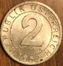1952 Austria 2 Groschen Coin - £1.39 GBP