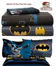 DC Comics Batman Guardian Speed  4 pc Full Size Sheet Set - used - £19.94 GBP