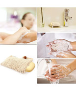 5x Drawstring Exfoliating Soap Bags Foaming Net Saver Pouch for Bath Shower - $12.42 CAD