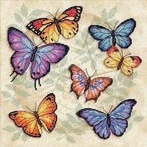 Dimensions Counted Cross Stitch Kit 11X11-Butterfly Profusion (14 Count)(1 pk) - $1,164.31 MXN