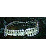 Beautiful Vintage Weiss Rhinestone Costume Bracelet-Lot B 30 - £45.23 GBP