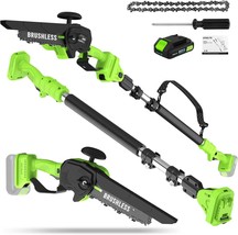 Steelite Pole Saw &amp; Mini Chainsaw 2-In-1, Electric Pole Saws For Tree Tr... - $129.96
