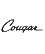 Vtg OEM Mercury Cougar Script Emblem Chrome Badge 1971-1973 Class D1WB16... - $784.02 MXN