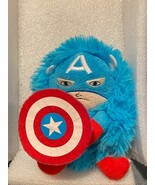 Marvel Hideaway Pets Captain America 5&quot; Plush *Pre-Owned/No Tag* mmm1 - $13.66 CAD