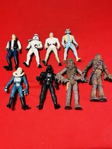 1990s Vintage Star Wars 8 Lot - Han Solo + Darth N More! + Cards Kenner/... - $277.24 MXN