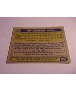 &#39;87 TOPPS BO JACKSON NICE CENTERED SHARP CORNERS 170 nrmt-mt or bet - €34,33 EUR