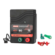 AC Powered Electric Fence Charger - 80 Mile Range, 250 Acres Coverage, 110V, 4.5 - £118.23 GBP