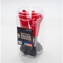 E-Z Red 10PC 6&quot; Scraper Display - $104.93
