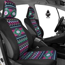 For Toyota  Inca Car SUV Truck Seat Covers for Front Seats 2 Pack Baja Print - £23.55 GBP