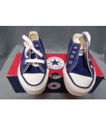New Vintage Converse All Star Tennis Shoes Youth Size 10 Made in the USA W/Box - $34.99