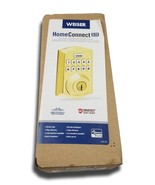 Weiser HomeConnect 620  Deadbolt with Z-Wave Technology Bright Brass - $1,306.72 MXN