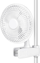 Healsmart Clip Fan, 6-Inch Grow Tent Fan, Monkey Fan, Wall Mount Fan with Adjust - £28.83 GBP