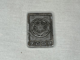 Star Wars Galactic Silver Credit Chip Piece, Real Prop Replica, Solid Metal - £30.95 GBP