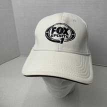 Otto Fox Sports Hat Baseball Cap White Adjustable Logo - $24.99