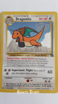 Kids WB Presents Pokemon The First Movie - Pokemon Trading Card &quot;Dragonite&quot; - £31.32 GBP
