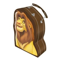 Walt Disney The Lion King Movie Simba Large Tin Tote Shaped Lunchbox NEW... - $13.54