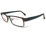 Pentax Safety Eyeglasses Frames Attitude 6 H Brown Green Z87-2+ 48-16-1300 - $55.91