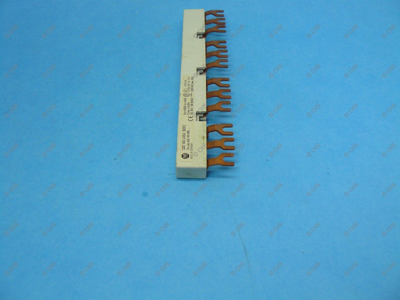 Allen Bradley 140-L454 Bulletin 140-MN Commoning Link 4 Unit 3 Phase Line Side Item image 4